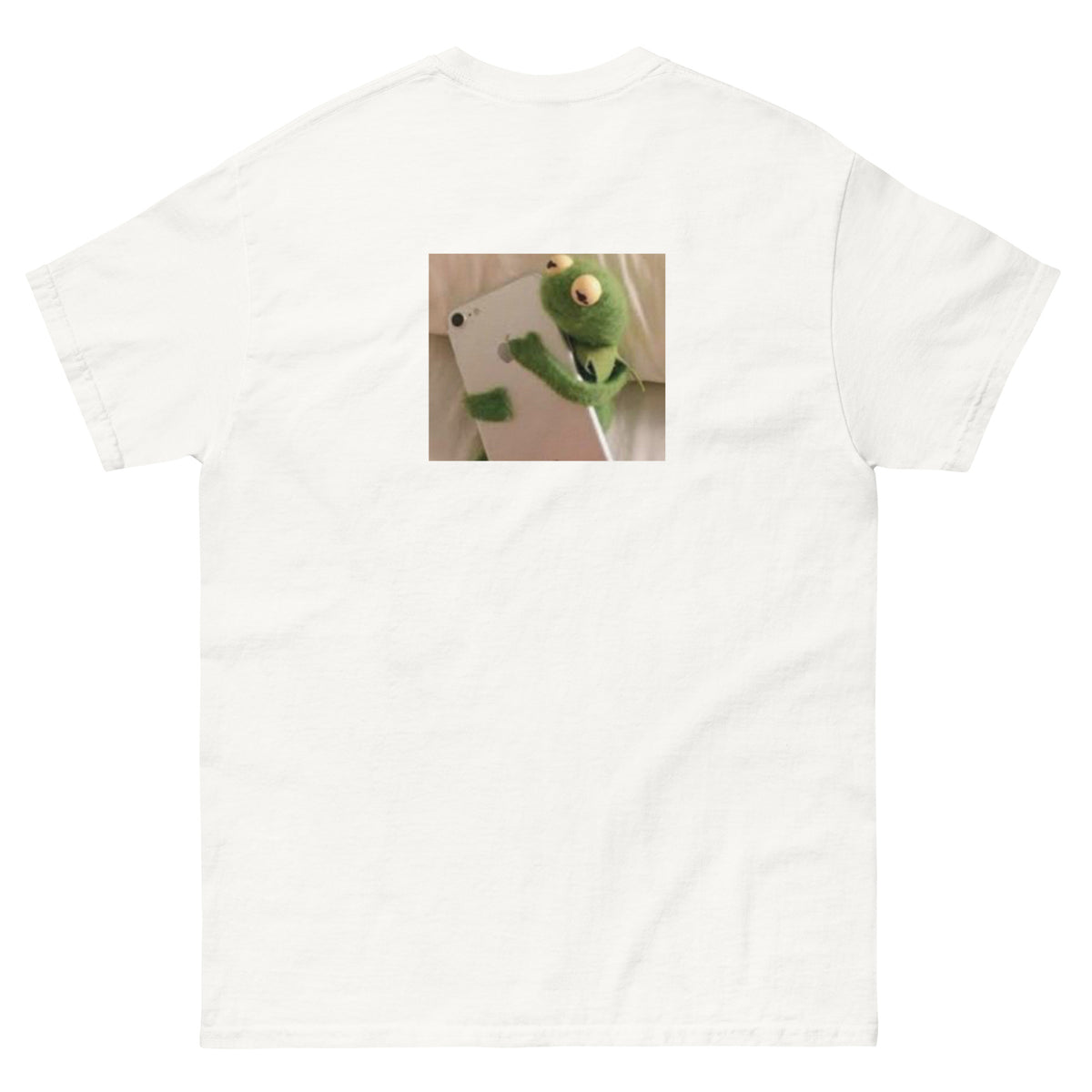 T-shirt Hug blanc — message positif unisexe