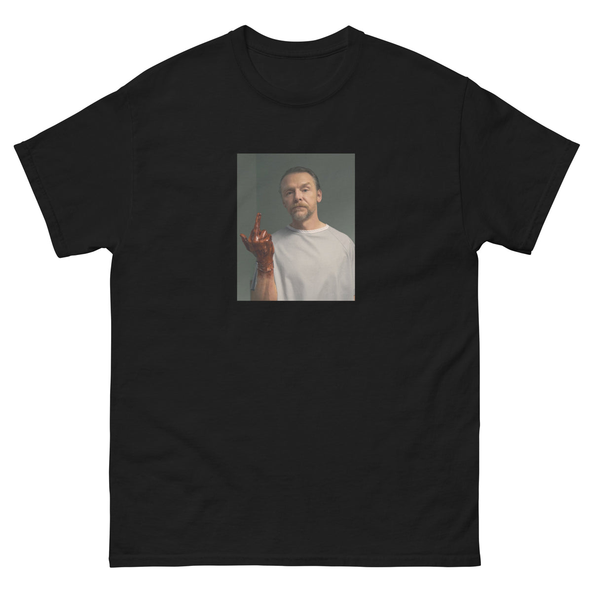 T-shirt F*** noir, face avant — Wackytee
