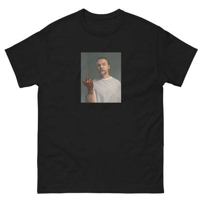 T-shirt F*** noir, face avant — Wackytee