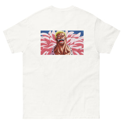 T-shirt Doflamingo blanc, dos — Wackytee