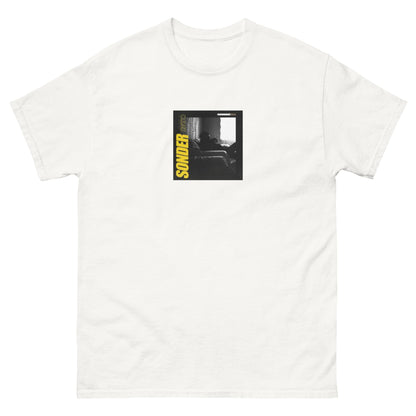 T-shirt Sonder blanc, face avant — Wackytee
