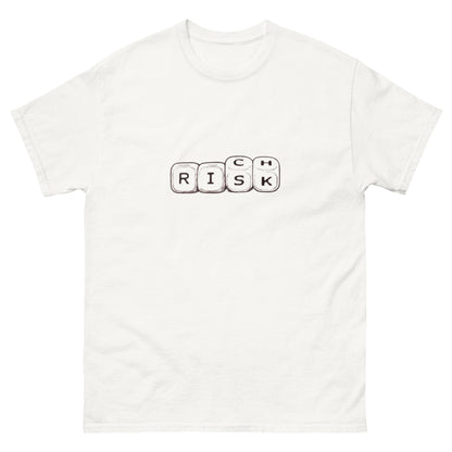 T-shirt RichPorter blanc, face avant — Wackytee