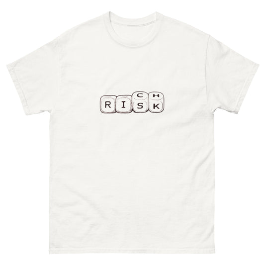 T-shirt RichPorter blanc, face avant — Wackytee