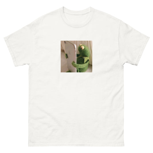 T-shirt Hug blanc, face avant — Wackytee