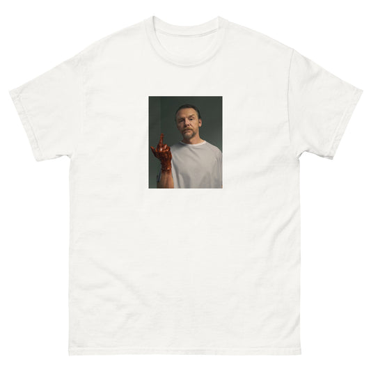 T-shirt F*** blanc, face avant — Wackytee