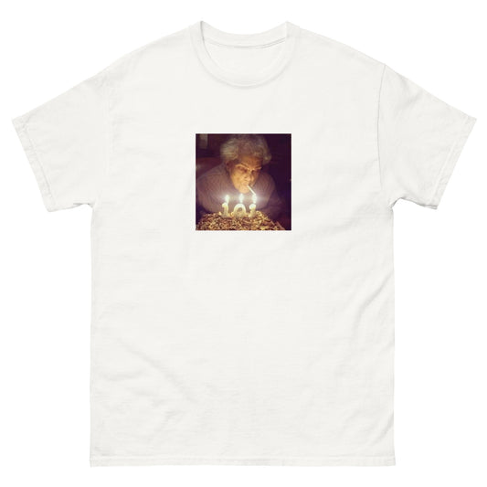T-shirt OG Grandma blanc, face avant — Wackytee
