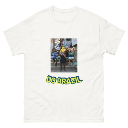 T-shirt Do Brazil blanc, face avant — Wackytee