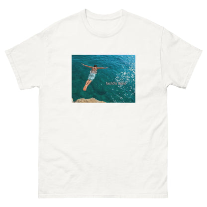 T-shirt Racist Tears blanc, face avant — Wackytee